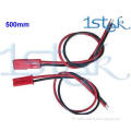 500mm Lipo Battery Connector Wire Cable JST for rc battery connector